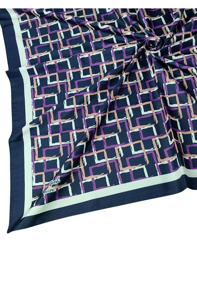 mim eşarp Eșarfă cu model sport pentru femei Vav Silk Micro Twill