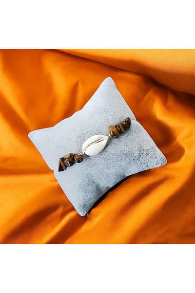 devritarz Tiger's Eye Stone Healing Natural Stone Macrame Braided Bracelet Design