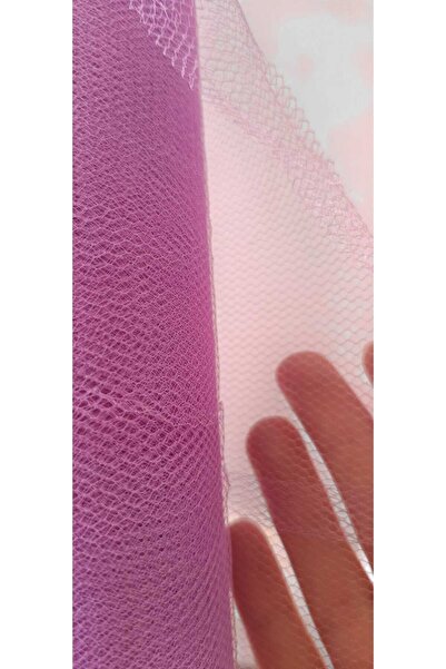 hobidaşım Tul pentru decorare Mor Bohça 75x400 cm – Promisiune, logodnă, mireasă, ușă, ziua de naștere, tul pentru decorarea miresei și petrecerilor