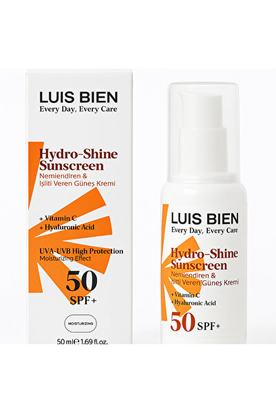 Luis Bien Luis Bien Sunscreen Cream with Hyaluronic Acid and Vitamin C SPF 50+, UV Protection, 50 ML