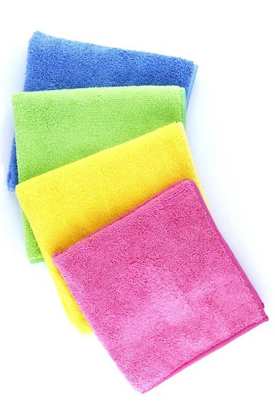 Silver Super Absorbent 235 Quality 40X40Cm 10 Pieces Microfiber Cloth