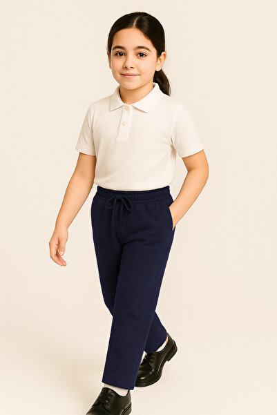 BARLİZ Sa vezicom u struku Sa likrom Dječje školske pantalone