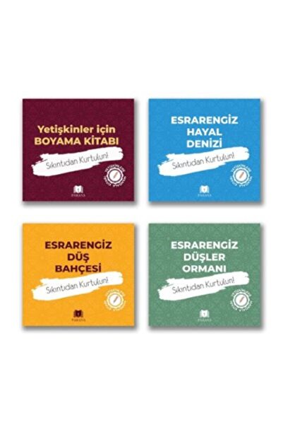 Timaş Yayınları Yetişkinler İçin Mandala Seti