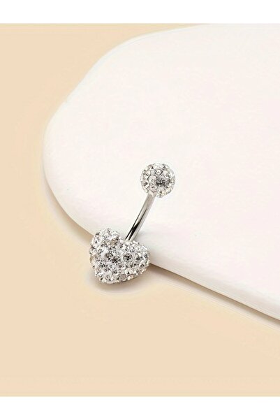 DCPİERCİNG Kalp Şambala Göbek Belly Piercing