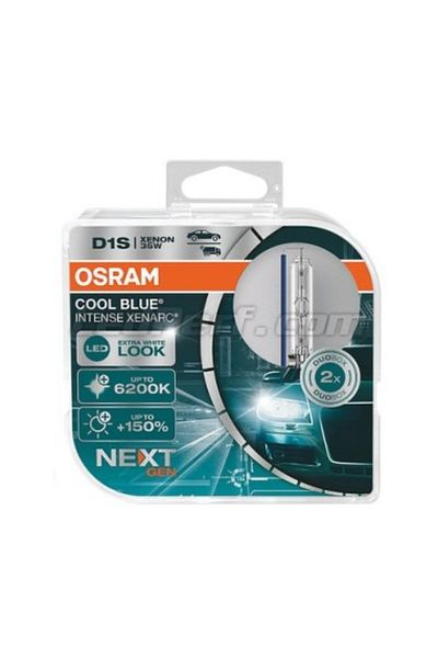 Osram Set de 2 becuri xenon auto D1S Osram Xenarc Original Cool Blue Intense Next Gen +150% 85V 35W