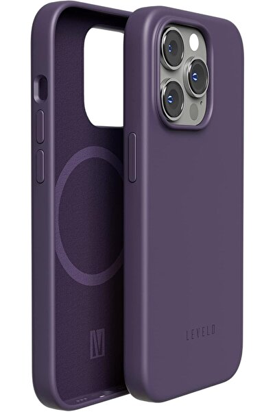 Levelo Iris Magsafe Liquid Silicone Case, iPhone 14 Pro