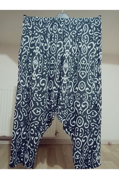 hoaryage Viscose Press Fabric Floral Patterned Shalwar with Pockets 100% Cotton 38 Size up to 100 kg