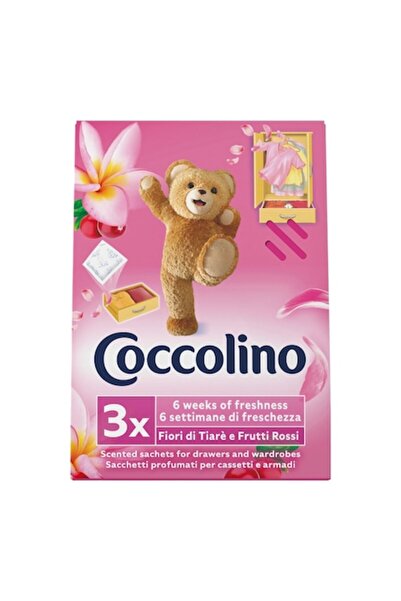 Coccolino Odorizant Dulap si sertar, Coccolino Fiori di Tiare e Frutti Rossi,...