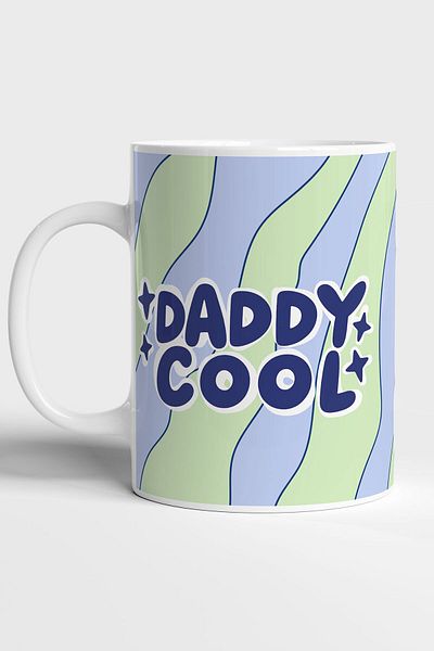 GRN TASARIM Daddy Cool Printed Mug