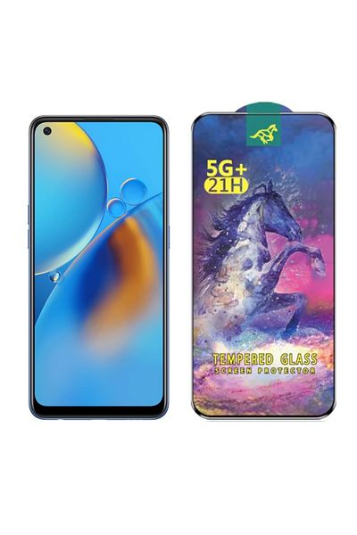 OEM Folie de sticlă pentru Oppo A74 - Lipici complet