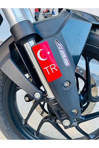 İŞCAN MOTOR Dominar 250 Çamurluk Bayrak Sticker 2 Adet Dominar Sticker