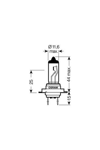 Osram Bulb H7 Cool Blue Intense Osram NextGen 12V 55W