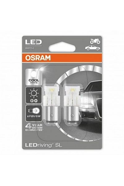 Osram Set de 2 becuri LED Osram LEDriving Premium P21/5W 12V 6000K