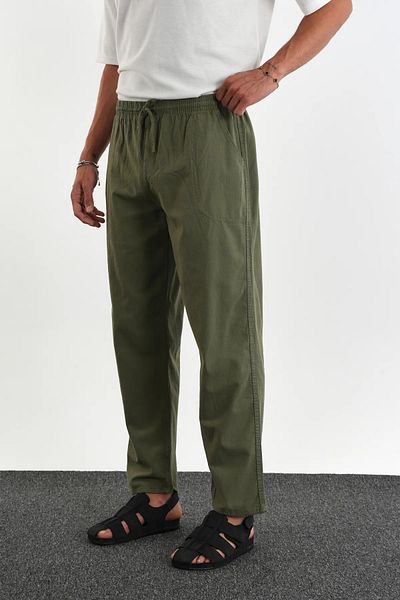 Malerind Hambez Sports Sweatpants Άνετη εφαρμογή Λινό Μοντέλο Unisex Μοντέλο Malerind Εύρος μεγεθών (M-6XL)