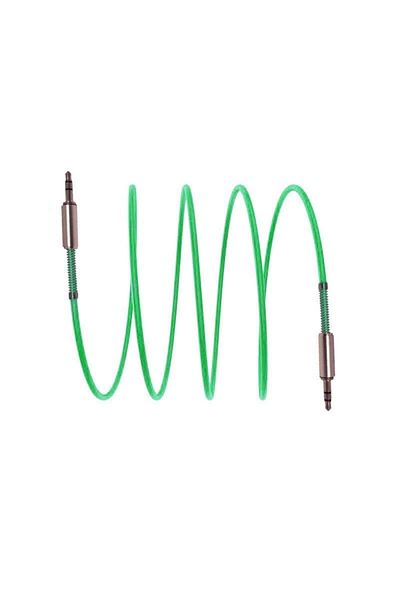 SIKS ® Audio Cable, 3.5 mm Jack plug, fast transmission, multiple compatibility, green