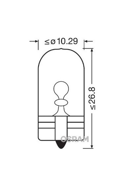 Osram Set de 2 becuri auto Osram W5W ULTRA LIFE BLISTER, 2 buc.