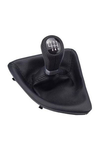 Xenon Bright Buton schimbător de viteze pentru BMW Seria 1 E81, E82, E87, E88, manuală cu 6 trepte