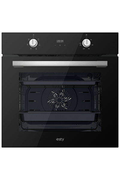 Esty AEF6603B02 ESTY 60 CM  Uyumlu  SİYAH MULTİFONKSİYON ANKASTRE FIRIN