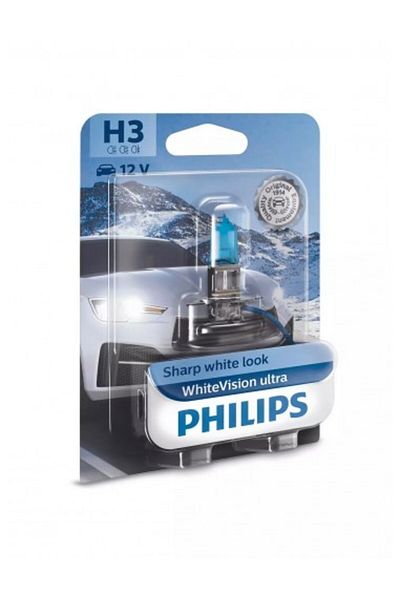 Philips Bec auto Philips H3 White Vision Ultra 12V 55W
