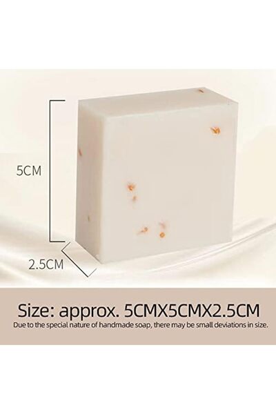 Jam صابون الأرز التايلاندي من ماروميكي، 10 قطع، 65 جرام، صابون تايلاندي أصلي مصنوع يدويًا، صابون حليب الأرز، صابون تبييض، حليب الماعز