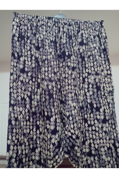 hoaryage Ύφασμα βισκόζης με μοτίβο λουλουδιών με τσέπες φαρδύ 100% βαμβάκι 38 μέγεθος έως 100 κιλά