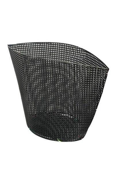 Ritzz طقم قماش من 3 قطع من الأكياس البلاستيكية - أسود