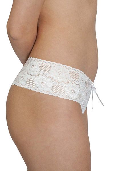 BLD by Exclusive JOLIE microfibre brazilian panties white, BLD by Exclusive