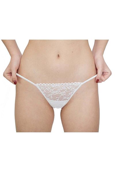 BLD by Exclusive FANTAZIA white lace thong panty, BLD by Exclusive