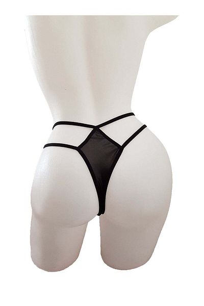 BLD by Exclusive Brazilian panties, lace, ANA, black, BLD by Exclusive