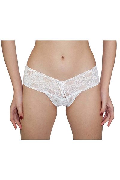 BLD by Exclusive JOLIE microfibre brazilian panties white, BLD by Exclusive