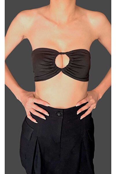 BUVİA BUVIA MultiWay Black – Bağlamalı Çok Yönlü Bikini Üstü