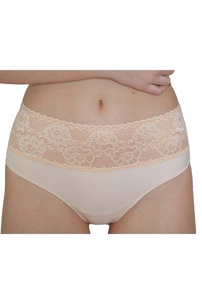 BLD by Exclusive SIMONA beige lace Brazilian panty, BLD by Exclusive
