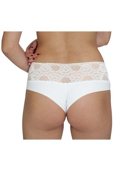 BLD by Exclusive ANI beige lace Brazilian thong panty, BLD by Exclusive