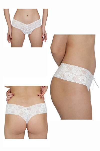 BLD by Exclusive JOLIE microfibre brazilian panties white, BLD by Exclusive
