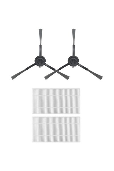 srfn ticaret Set de 2 perii laterale compatibile cu aspiratorul robot Viomi V...