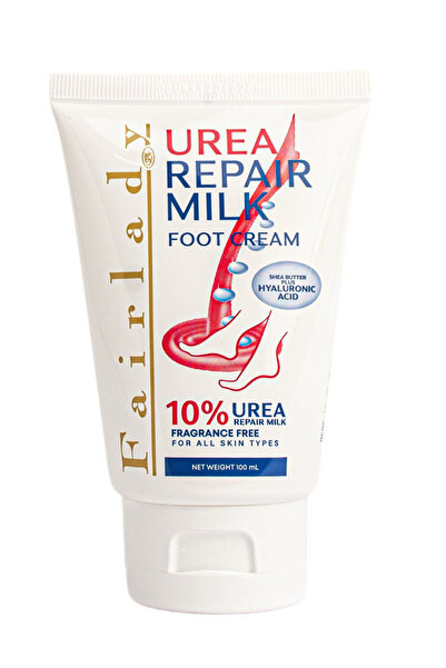 Fair Lady كريم الحليب واليوريا لاصلاح كعب القدمين من فير ليدي 100 مل