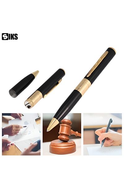 SIKS Spy Pen With 1080 Full HD Camera And Microphone, MicroSD Card 32, USB Charging Cable