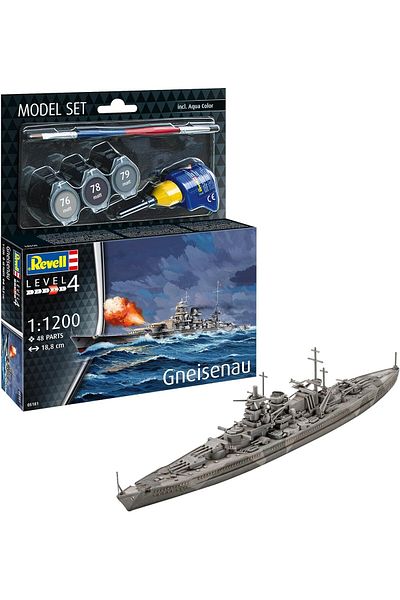 STOREMAX Jvnnastore Battleship Gneisenau Set 646268