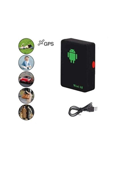SIKS ® portable tracking device, GPS, real-time monitoring, microphone, black