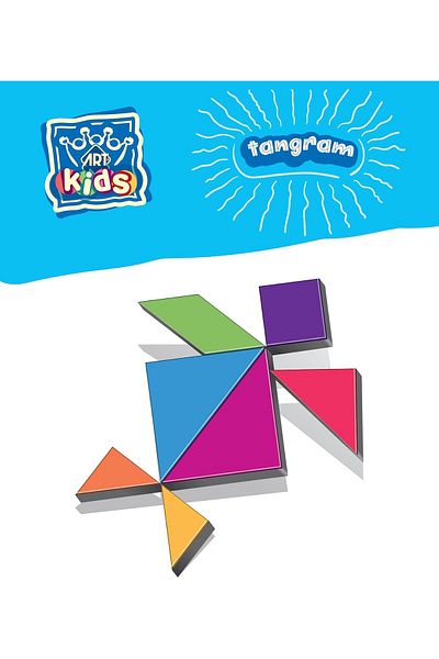 Art Puzzle Child Tangram