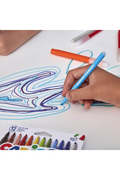 CARIOCA Joy Super Washable Felt Tip Crayons 24 Pcs