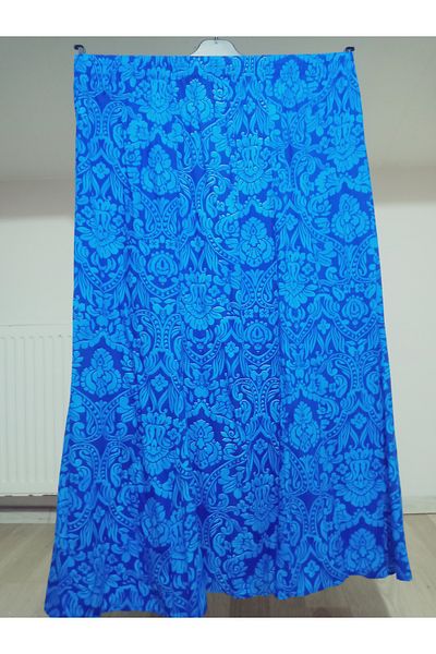 hoaryage Six Piece Bell Model Long Fish Skirt with Elastic Waist, Hijab Fish Skirt Size 38 100 Kilos