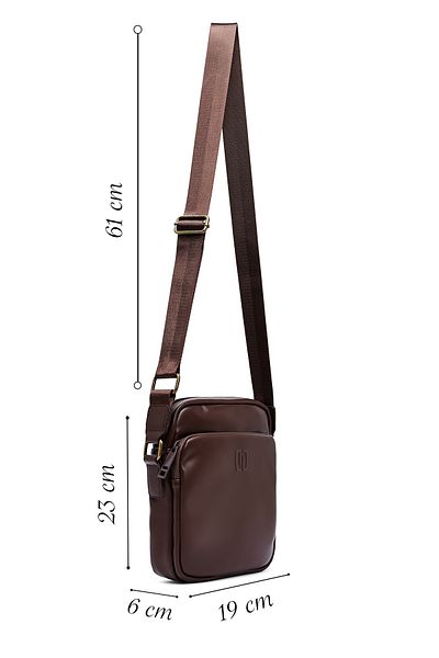 Derimod Men's Brown Messenger Bag 25Sbd300318