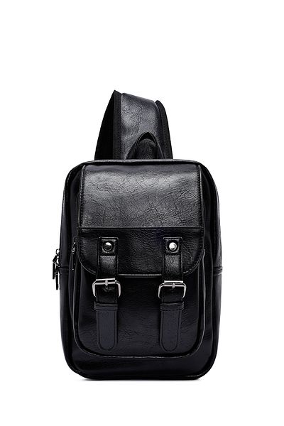 Derimod Men's Black Crossbody Bag 25Sbd300618