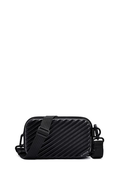 Derimod D-Pack Men's Black Mini Box Crossbody Bag 25Sbd30276F
