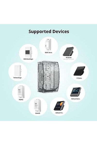 STOREMAX Lvnmblya Waterproof Box R2, Splash-Proof, Dust-Proof, Crush-Proof, Most Sonoff