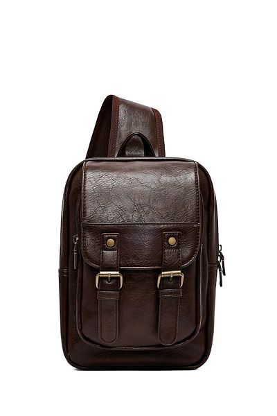Derimod Men's Brown Crossbody Bag 25Sbd300618