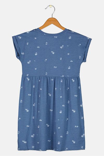 GAP Kids Girl Floral Print Dress, Multicolor