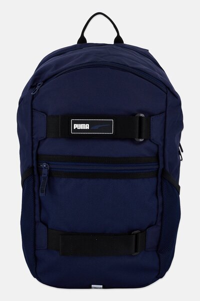 Puma Men Brand Logo Sports Bag 48 H x 35 L x 18 L cm, Navy Combo