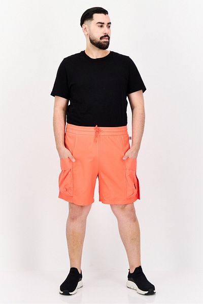 adidas Men Sportswear Fit City Escape Outdoor Cargo Short, Solar Red